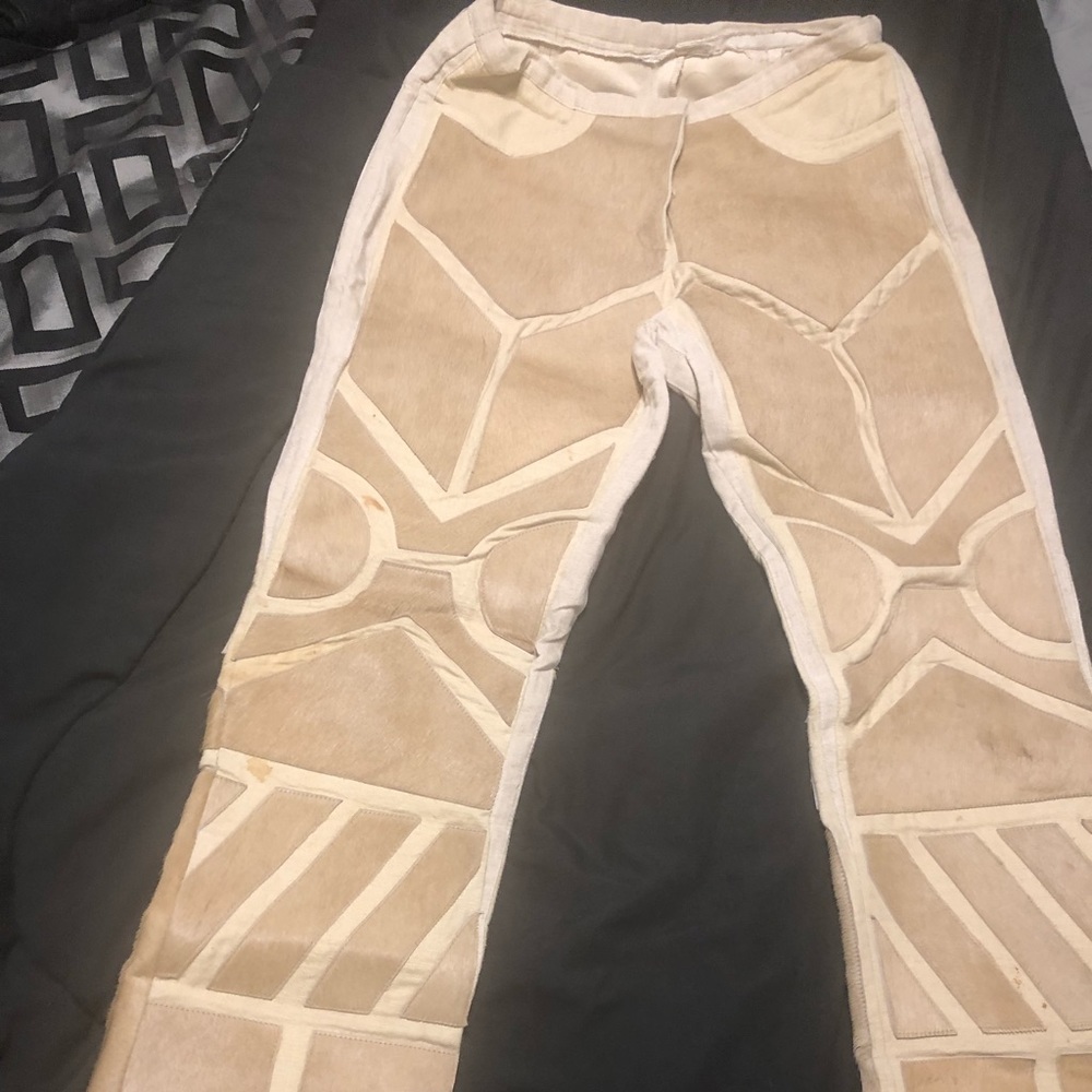 BCBG Mohair Fur Pants